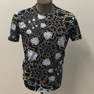 Steven land t-shirt crewneck black regular fit